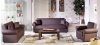 Floris Escudo Sofa Bed in Brown Leatherette w/Optioins