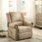 Iola Power Lift Chair 8437 in Taupe Fabric by Homelegance