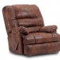 Tobacco Microfiber Modern Comfortable Reclining Chair