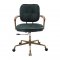 Siecross Office Chair 93171 in Emerald Top Grain Leather by Acme