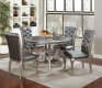 Amina CM3219RT 5PC Dinette Set in Champagne w/Options