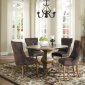 103710 Parkins Dining Table in Rustic Amber by Coaster w/Options