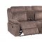 Kisner Motion Sofa & Loveseat Set in Brown by Klaussner