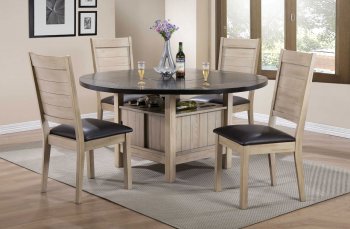 Ramona 72005 Dining Table in Beige by Acme w/Options [AMDS-72005-Ramona]