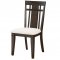 Makah 5Pc Dining Room Set 5496 in Dark Brown by Homelegance