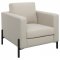 Tilly Sofa & Loveseat Set 509901 in Oatmeal Fabric by Coaster