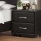 Lorenzi 2220 Bedroom Set in Black by Homelegance w/Options