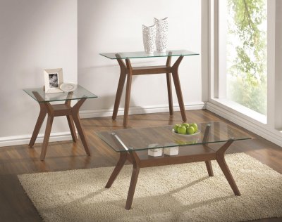 704168 3Pc Coffee Table Set by Coaster w/Optional Sofa Table