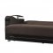 Oscar Sofa Bed in Brown Fabric by Casamode w/Options