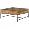 Stephie Coffee Table 704698 Honey Brown by Coaster w/Options