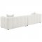 Everly Extra Long Sofa 504850 in Off-White Boucle by Coaster