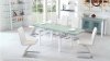 D109 Dining Table w/Tempered Glass Top & Options