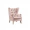 Adonis Accent Chair Set of 2 59516 in Beige Velvet by Acme