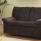 9715CH Charley Sofa in Chocolate Chenille Fabric by Homelegance