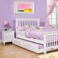 CM7920WH Canberra Kids Bedroom in White w/Options