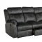 U7303 Reclining Sofa in Domino Granite by Global w/Options