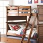 Lacey II 37675 Bunk Bed in Cherry Oak by Acme w/Option