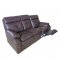 Stamford 441418 Motion Sofa & Loveseat in Brown Leather