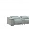 Hartley Power Motion Sofa Light Gray by Beverly Hills w/Options