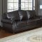 Liba Sofa in Brown Bonded Leather w/Optional Loveseat & Chair