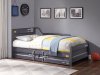 Cargo Daybed 39885 in Gunmetal w/Trundle by Acme