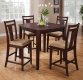 150159 5Pc Counter Height Dining Set by Coaster