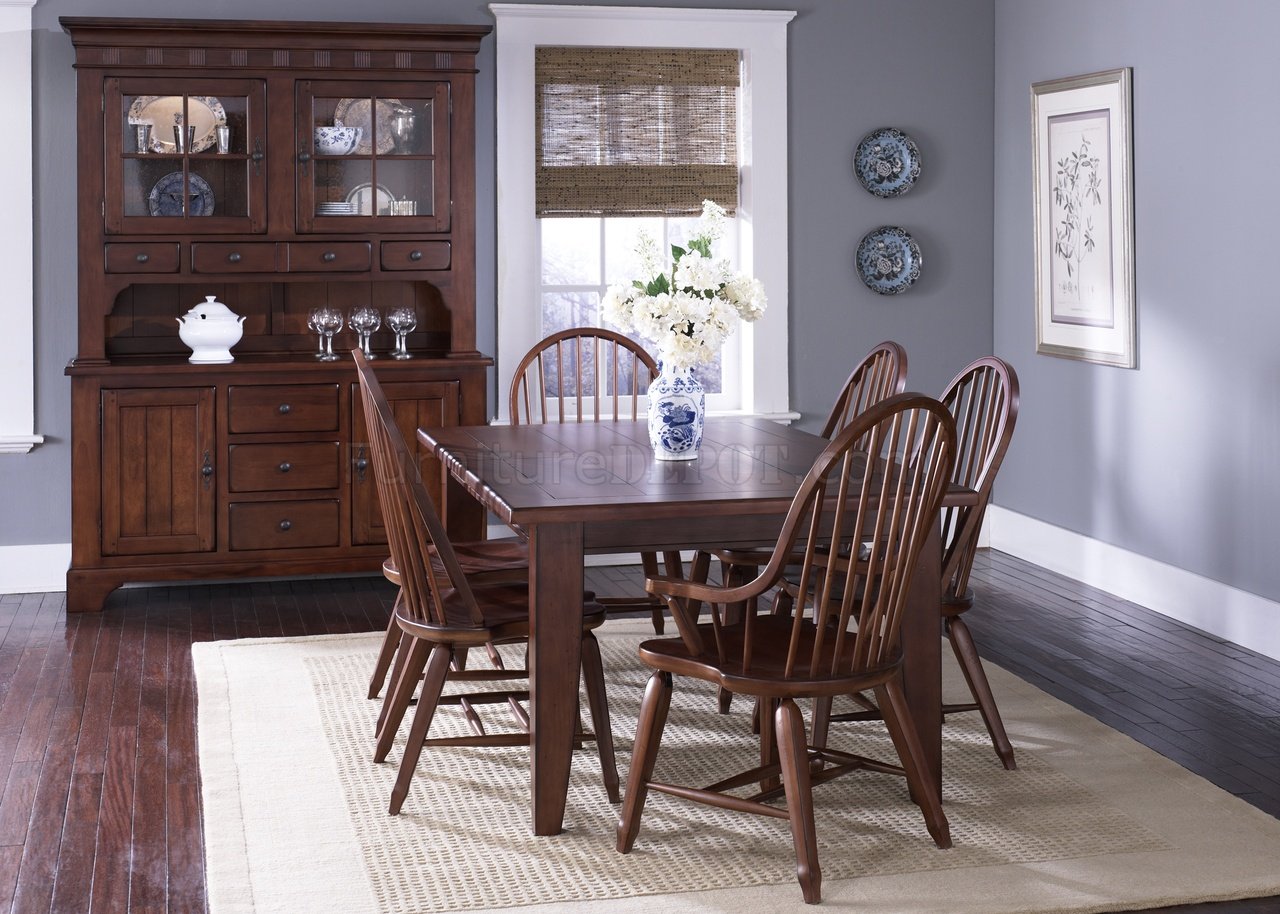 rustic formal dining room table