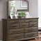 Gilbert Bedroom CM7894F in Light Walnut & Beige w/Options