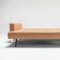 Camel, Black or White Leatherette Modern Sofa Bed by Innovation