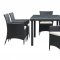 Deco 7Pc Outdoor Patio Dining Set Choice of Color by Modway