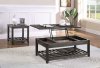 Cliffview Lift-Top Coffee Table 3Pc Set 722288 Gray by Coaster