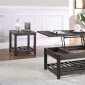 722288 Lift-Top Coffee Table 3Pc Set in Grey by Coaster