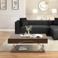 Metz Sectional Sofa 8303 in Graphite by Homelegance w/Options