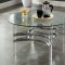 Tirso 3Pc Coffee & End Table Set CM4350 in Chrome