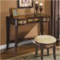 Stylish 3 Drawer Console Table w/Matching Stool