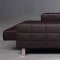 Fina Sofa Bed in Brown Leatherette by At Home USA w/Options