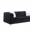 Phifina Sofa 55920 in Black Velvet by Acme w/Options