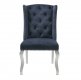 D2106DC Dining Chair Set of 4 in Midnight Fabric by Global