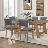 Sharon Dining Set 5Pc 104171 in Brown by Coaster w/Options