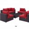 Convene Outdoor Patio Sofa Set 7Pc 2164 Choice of Color - Modway