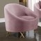 Serpentine Sofa 679 in Pink Velvet Fabric by Meridian w/Options