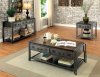 Thurles CM4459 3Pc Coffee Table Set in Gray Silver w/Options