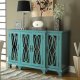 950245 Accent Cabinet in Teal Blue by Coaster