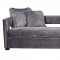 Kennedy Sofa TOV-L6144 in Grey Velvet Fabric by TOV Furniture