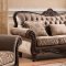 Giana Sofa & Loveseat Set in Light Brown Velvet Fabric w/Options