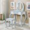 Deana 4Pc Kid's Bedroom Set CM7851 in Light Blue w/Options