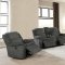 Jennings Power Motion Sofa 610254P in Charcoal by Coaster