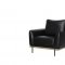 U858 Sofa & Loveseat in Black Leather Gel by Global w/Options