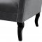 Brooks Sofa TOV-S44 in Grey Velvet Fabric by TOV Furniture