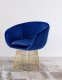 Dylan Accent Chair 518 in Royal Navy Blue by Meridian